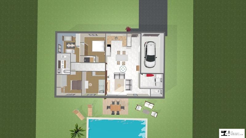 Maison contemporaine - 107 m² - 4 pièces