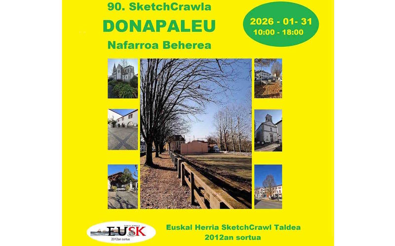 Marathon du dessin "Euskal Herria Sketchcrawl"