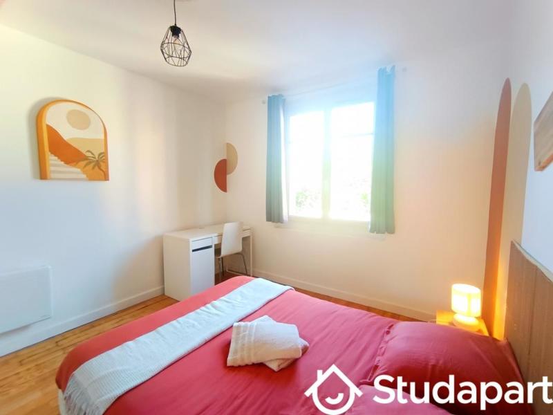 Chambre - 12 m² - 1 pièce