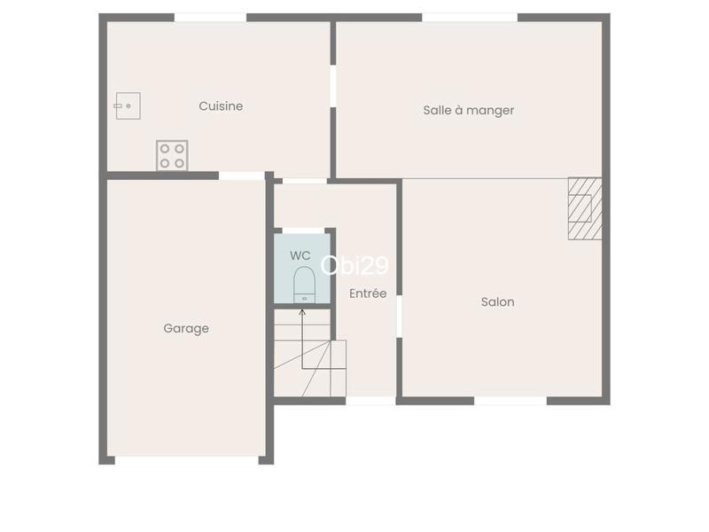 Maison - 92 m² - 4 pièces