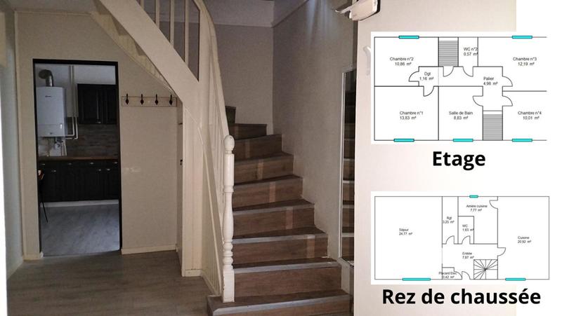 Maison - 129 m² - 5 pièces