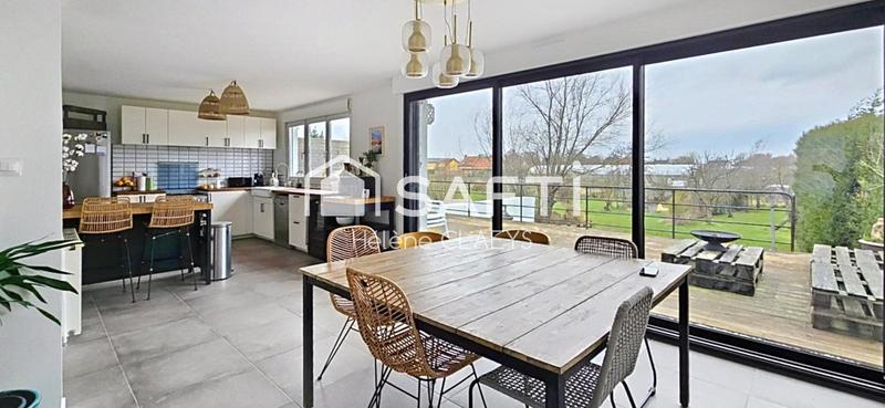 Maison - 132 m² - 6 pièces