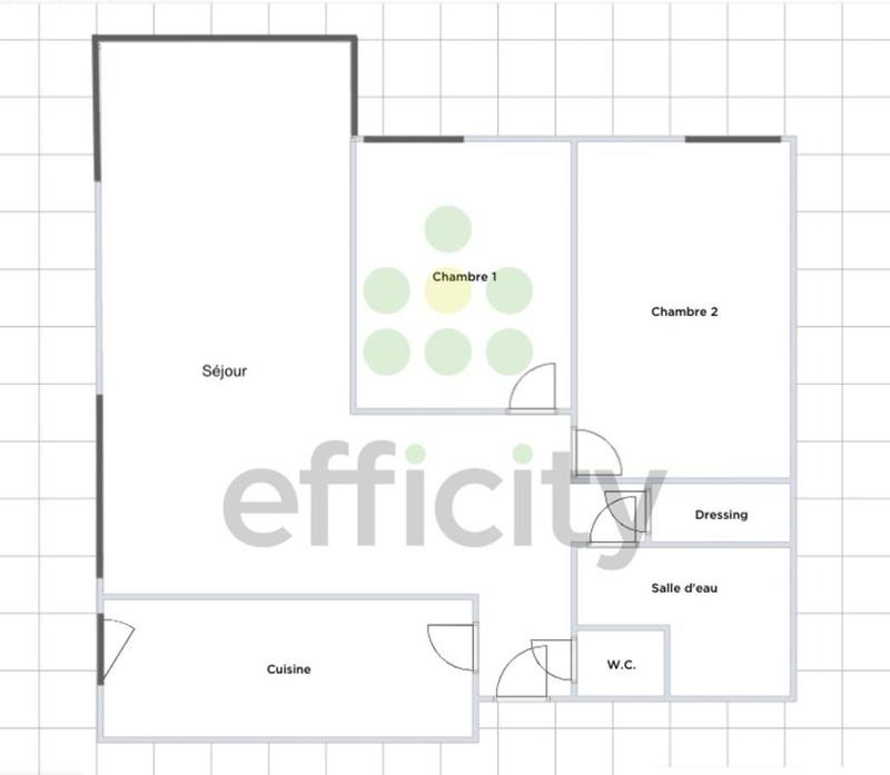 Appartement - 82 m² - 4 pièces