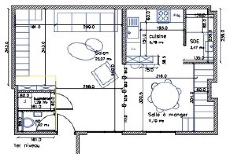 Appartement - 44 m² - 1 pièce