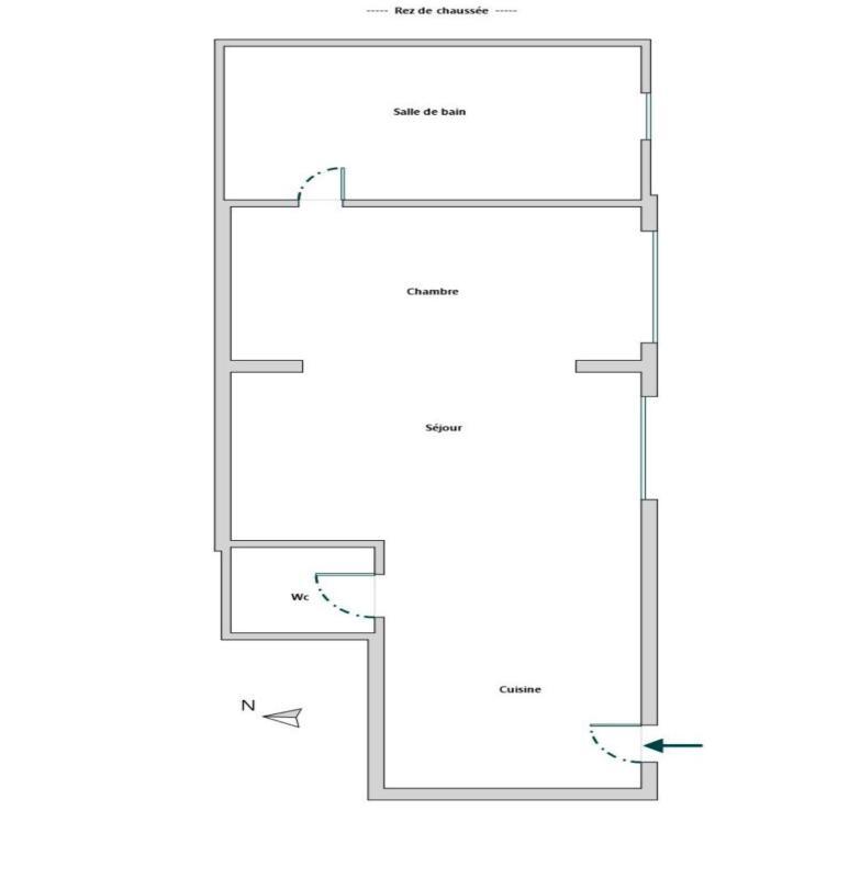 Appartement - 27 m² - 2 pièces