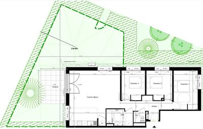 Appartement - 87 m² - 4 pièces