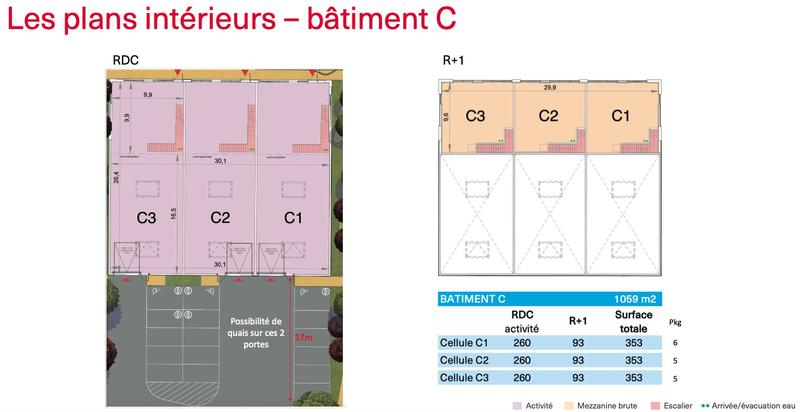 Entrepôt - 2 020 m²