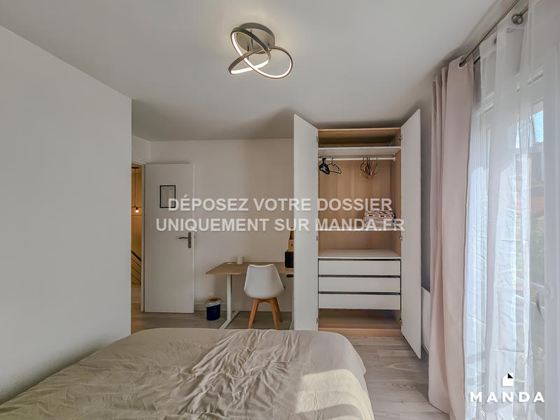 Chambre - 14 m² - 5 pièces