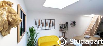 Chambre - 12 m² - 1 pièce