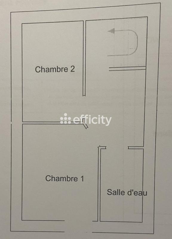 Maison - 55 m² - 3 pièces