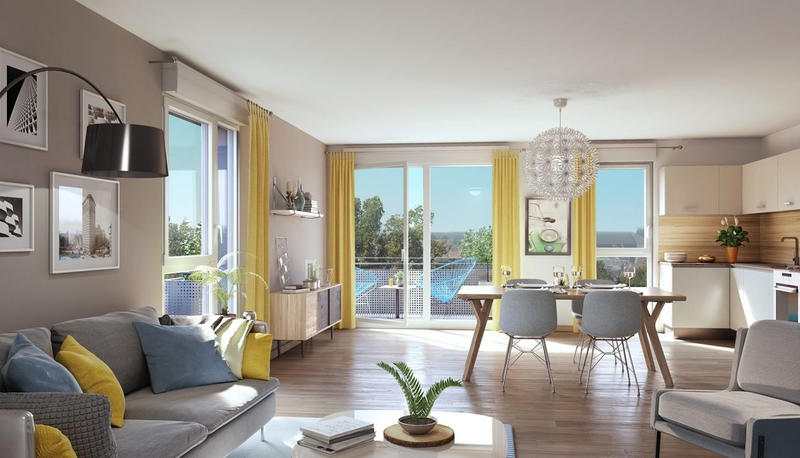 Appartement - 66 m² - 3 pièces