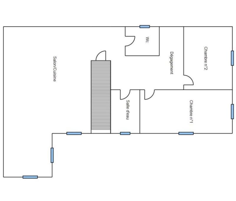Appartement - 89 m² - 4 pièces