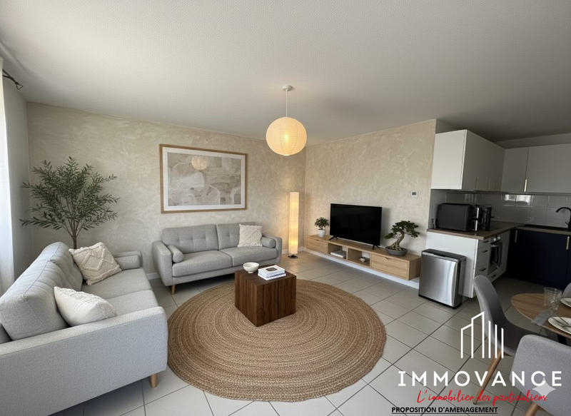 Appartement - 65 m² - 3 pièces