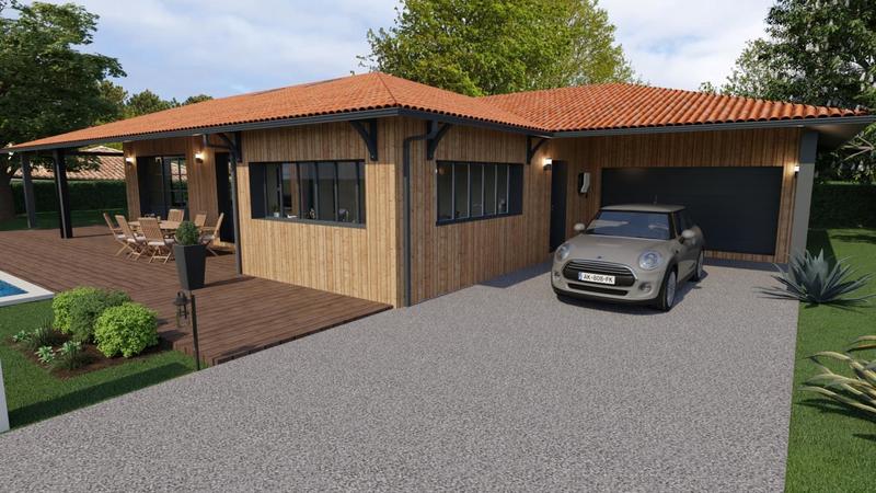 Terrain constructible - 1 200 m²