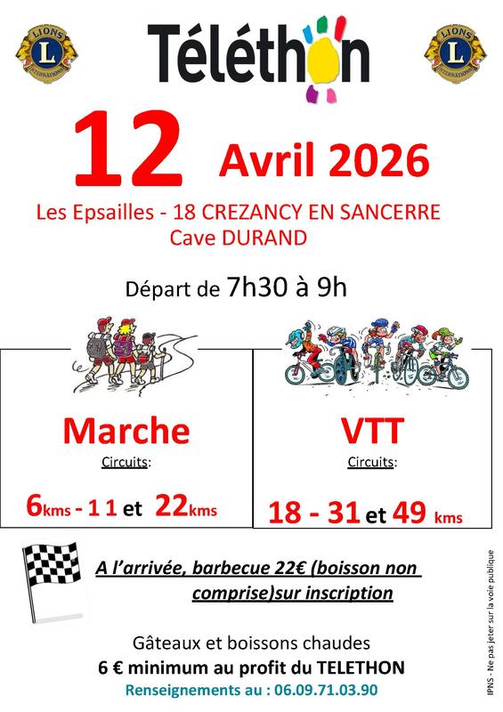 Téléthon Lions Club