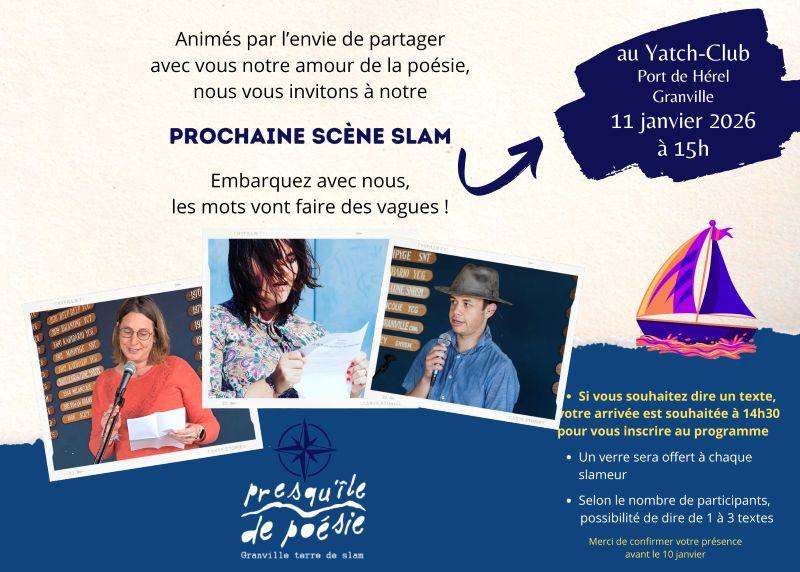 Scène ouverte de Slam