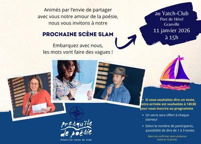 Scène ouverte de Slam