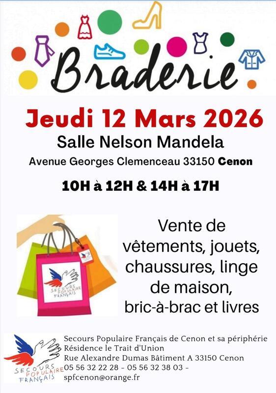 Braderie du secours populaire