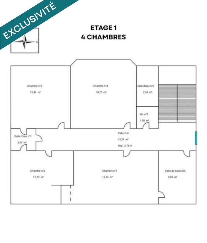 Maison - 300 m² - 9 pièces