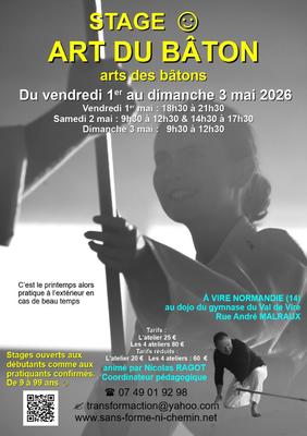 Stage art du bâton - art des bâtons