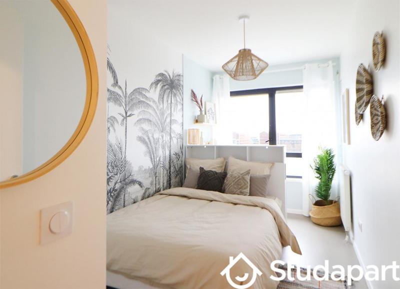 Chambre - 10 m² - 1 pièce