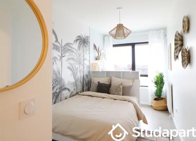 Chambre - 10 m² - 1 pièce