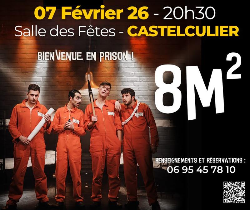 8m2 - la comédie hilarante - à Castelculier