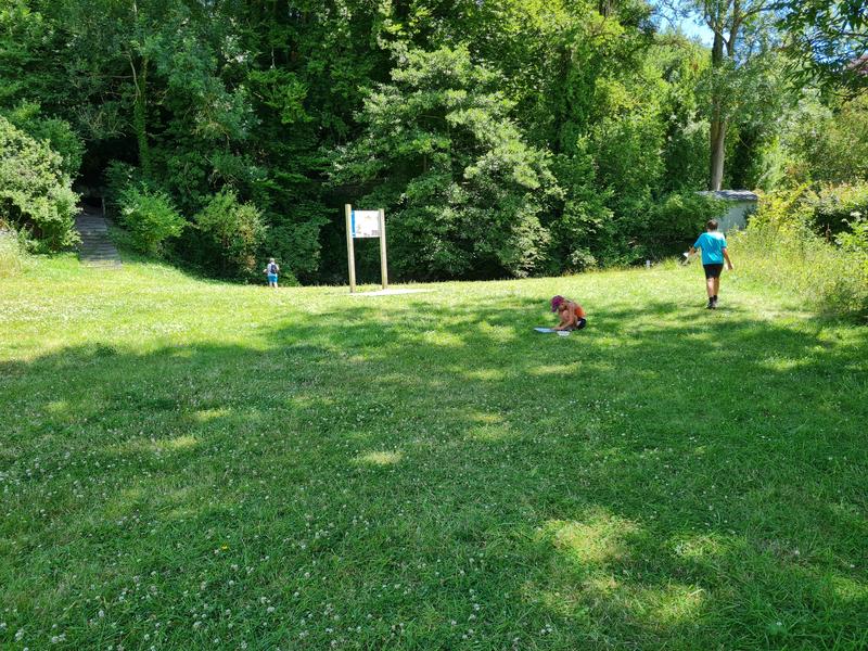 Les sens en éveil à source de l'Orbiquet.