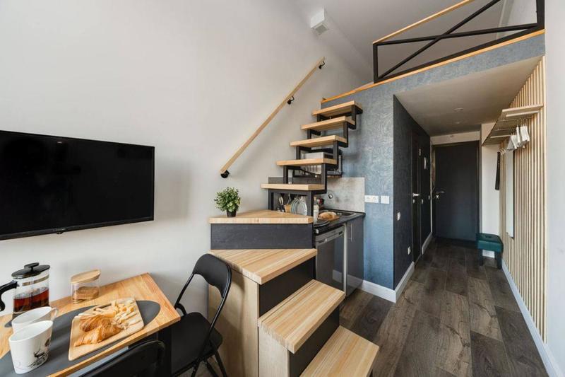 Studio - 18 m² - 1 pièce