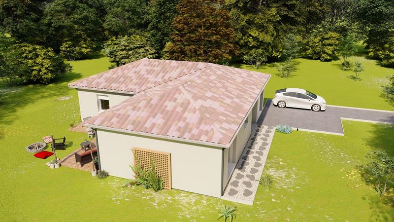 Maison - 94 m² - 5 pièces