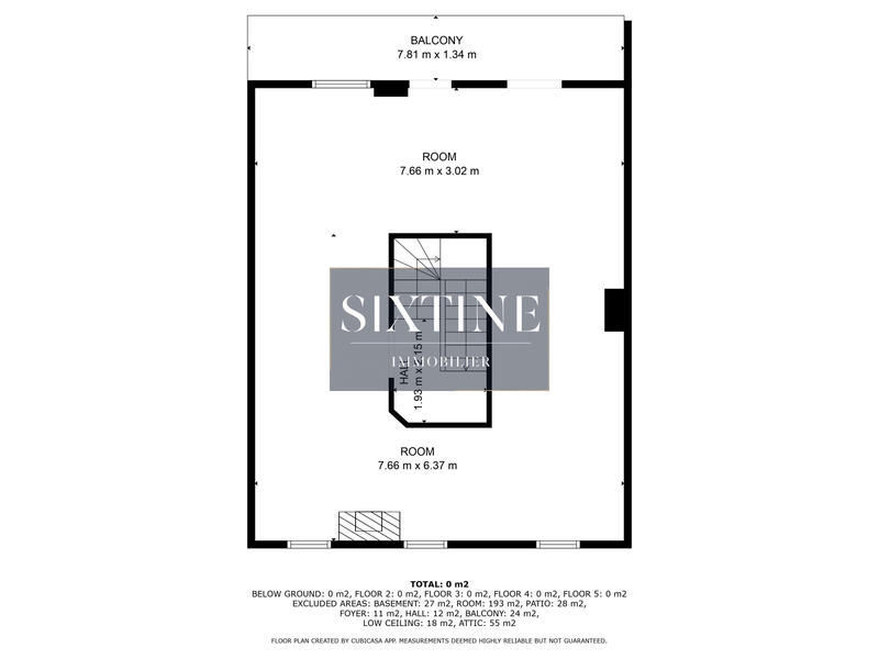 Appartement - 118 m² - 4 pièces