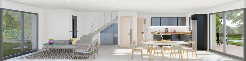 Maison - 104 m² - 5 pièces