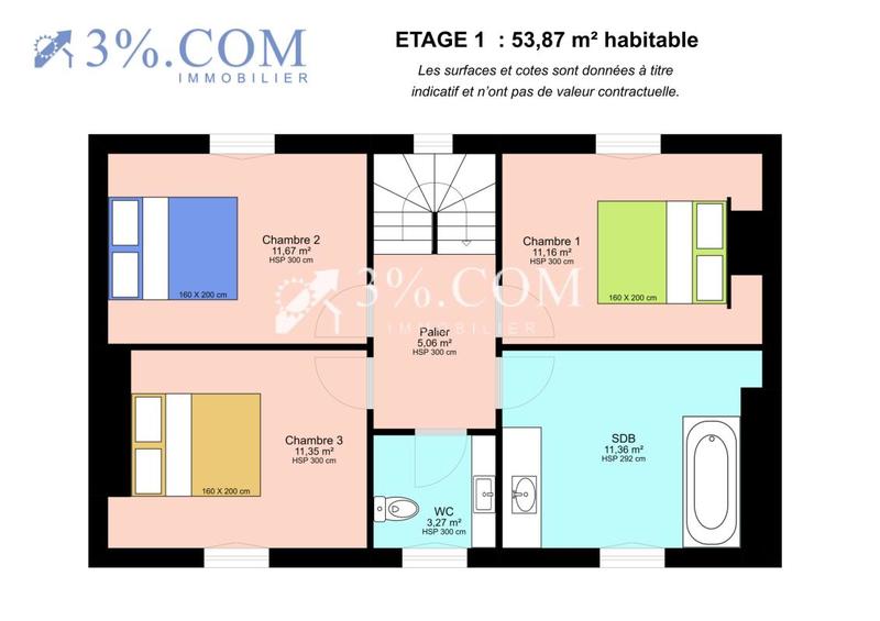 Maison - 143 m² - 6 pièces