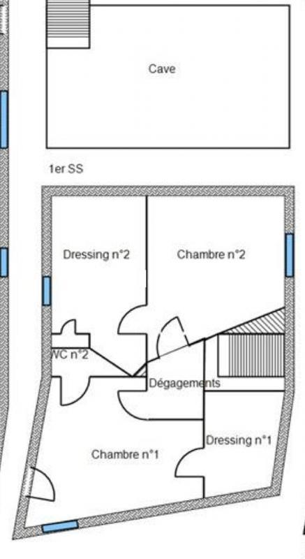 Maison de bourg - 96 m² - 5 pièces