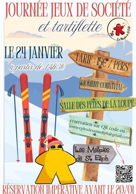Journée Jeux de société et tartiflette