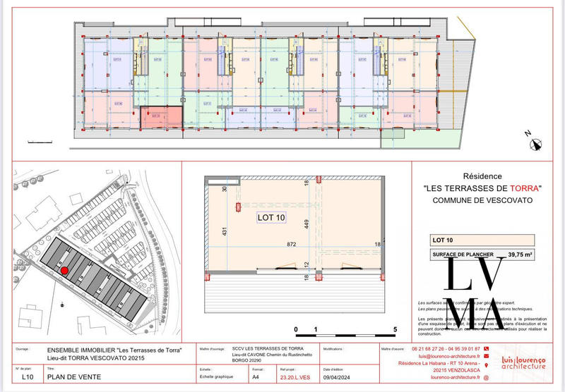 Appartement - 48 m² - 2 pièces