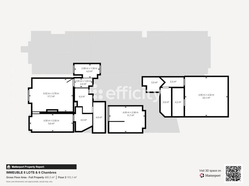 Immeuble - 650 m² - 9 pièces