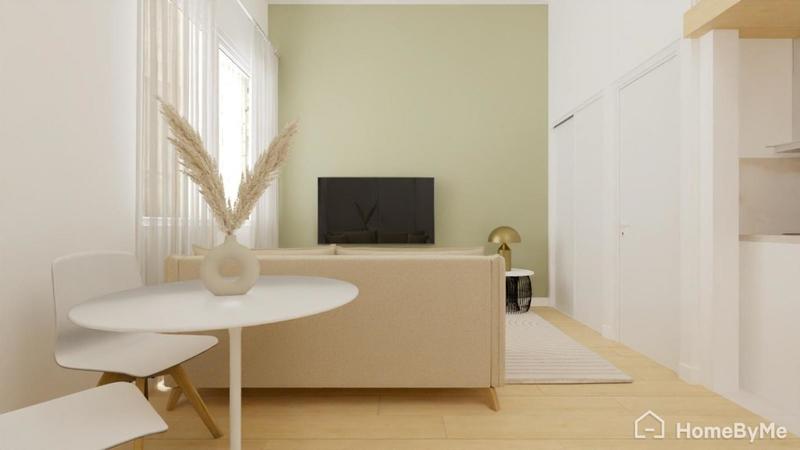 Appartement ancien - 18 m² - 1 pièce