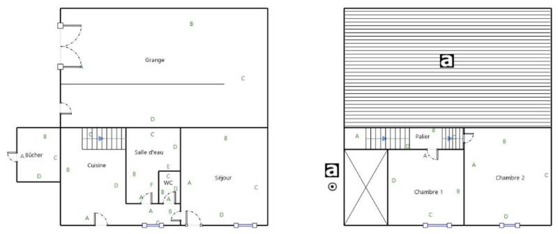 Maison de village - 86 m² - 4 pièces
