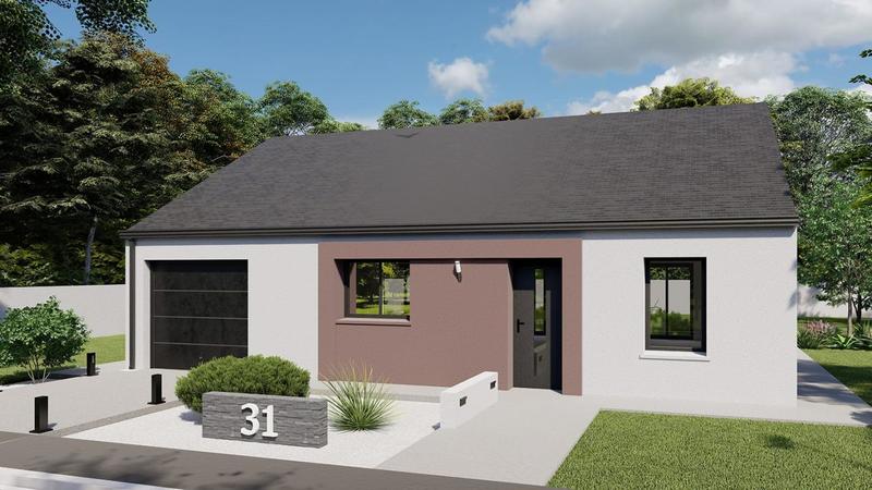 Maison - 92 m² - 5 pièces