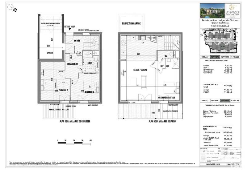 Maison - 96 m² - 5 pièces