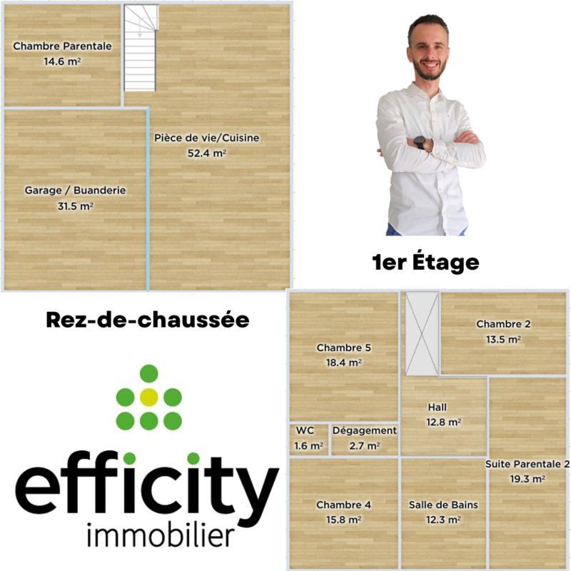 Maison - 170 m² - 4 pièces