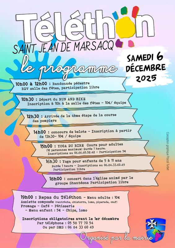 Téléthon à St Jean de Marsacq