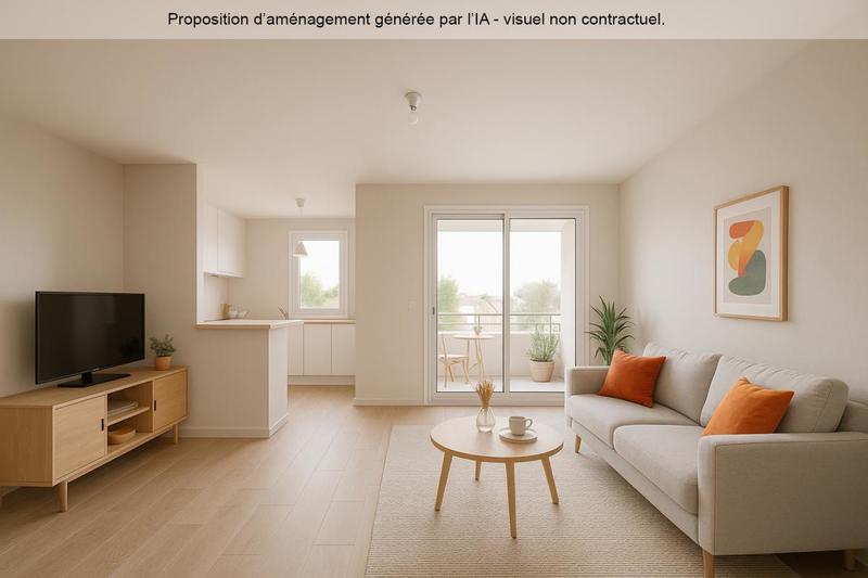 Appartement ancien - 63 m² - 3 pièces