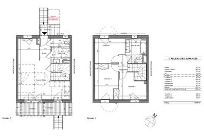 Maison - 75 m² - 4 pièces