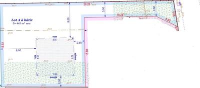 Terrain - 441 m²