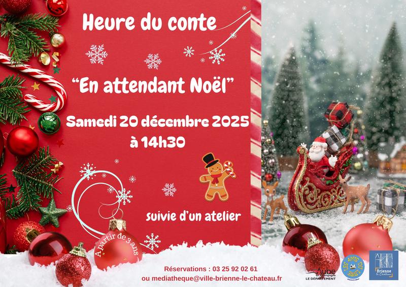 Heure du conte suivi d'un atelier