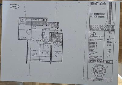 Appartement - 101 m² - 4 pièces