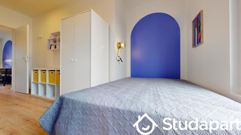 Chambre - 11 m² - 1 pièce