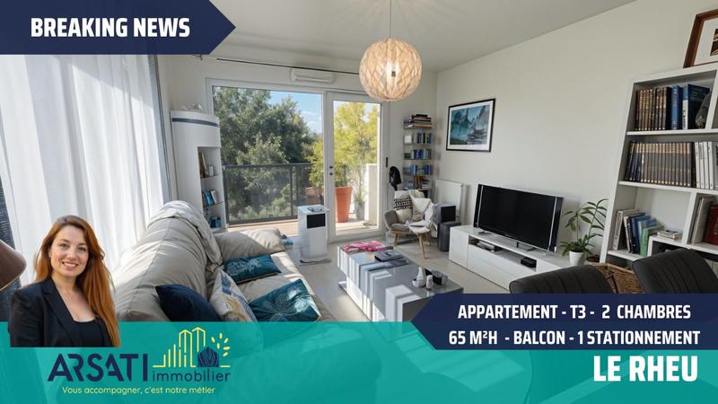 Appartement - 66 m² - 3 pièces